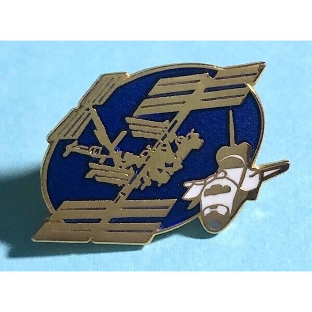 Space Shuttle docking with the ISS Space Station, Space Travel pin
